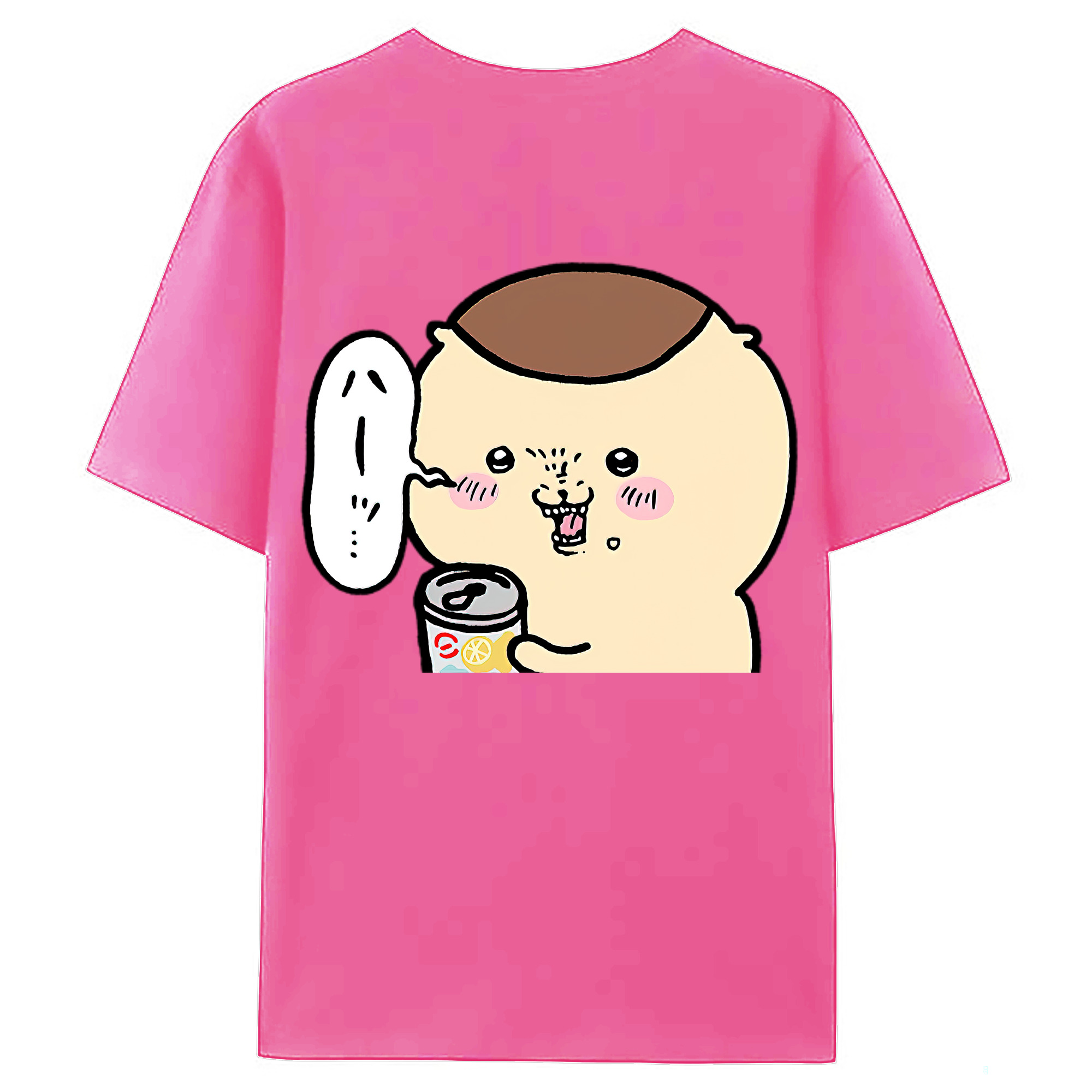 （画像用） ちいかわ くりまんじゅう Chii-kawa kuri manjū レディース半袖Tシャツ(バックプリント)